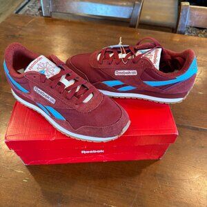 Reebok Classic AZ Women’s Running Shoes – Burgundy/Red/Cyan – Size 9 US – New in